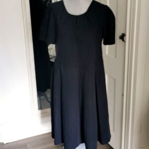 My New London double pleated black dress. Size 18. EUC